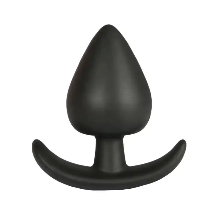 Анальна силіконова пробка Baby XXX S Black