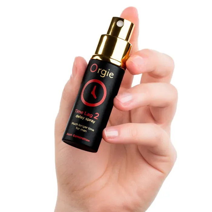 Спрей-пролонгатор Orgie Time Lag 2 Delay Spray, 10 мл, без анестетиків, з екстрактом даміани — фото 2