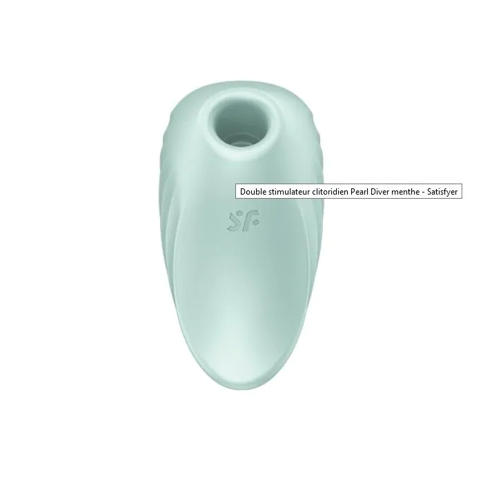 Вакуумний стимулятор Satisfyer Pearl Diver mint — фото 3