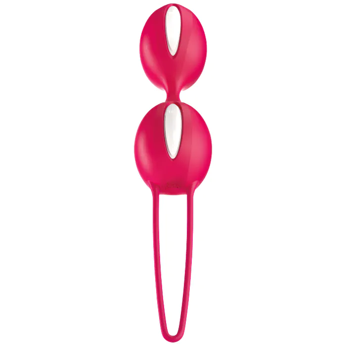 Вагінальні кульки Fun Factory Smartballs Duo White-India Red