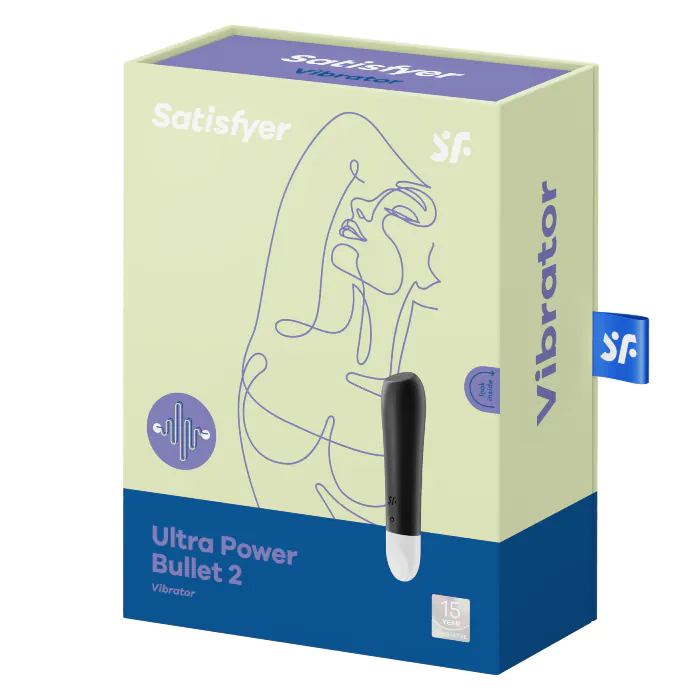 Вібратор для клітора Ultra Power Bullet 2 Black — фото 8