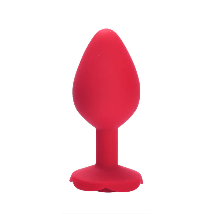 Анальна пробка Baby XXX Rose М Red — фото 14