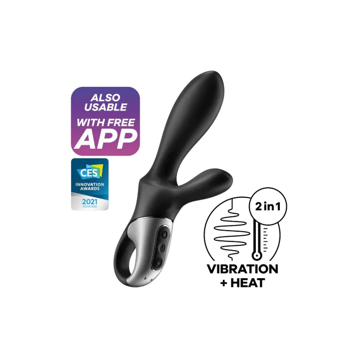 Універсальний вібратор Satisfyer Heat Climax+ Connect App
