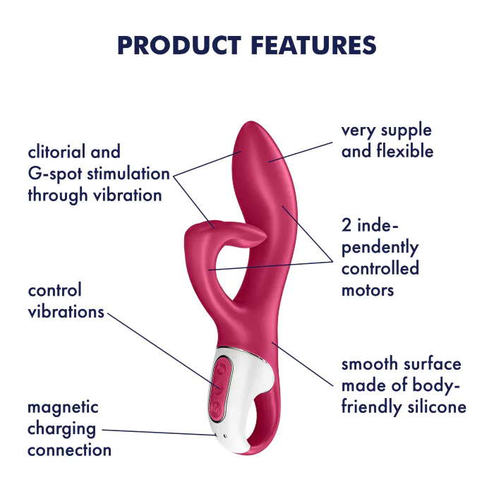 Вібратор Satisfyer Embrace me berry — фото 7