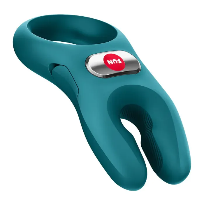 Віброкільце Fun Factory NŌS Pro Bottle Green — фото 2