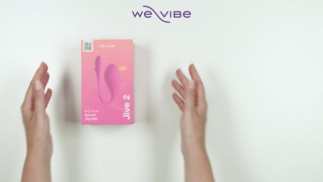 Смарт віброяйце We-Vibe Jive 2 Pink — фото 12