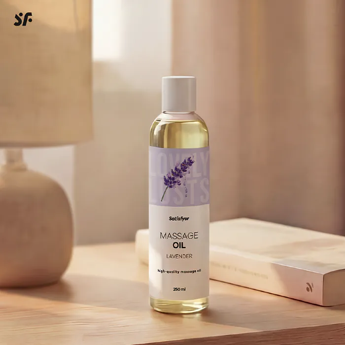 Масажна олія Satisfyer Massage Oil Lavender 250 мл — фото 9