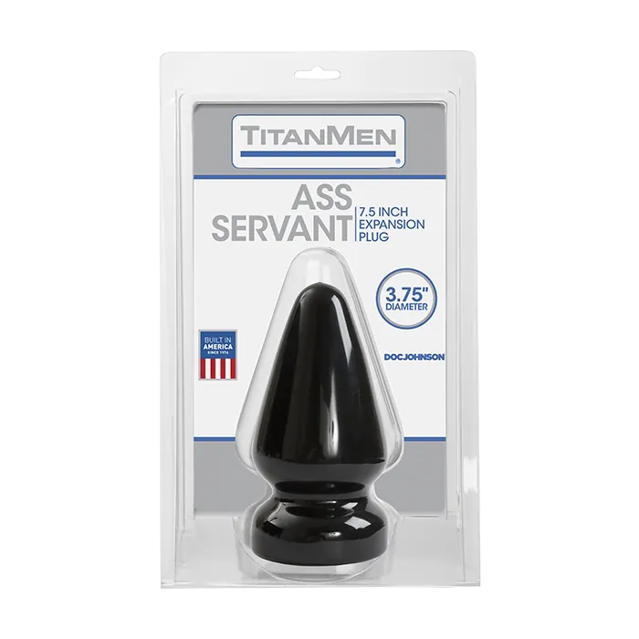 Пробка для фістингу Doc Johnson Titanmen Tools - Butt Plug - 3.75 Inch Diameter Ass Servant — фото 2