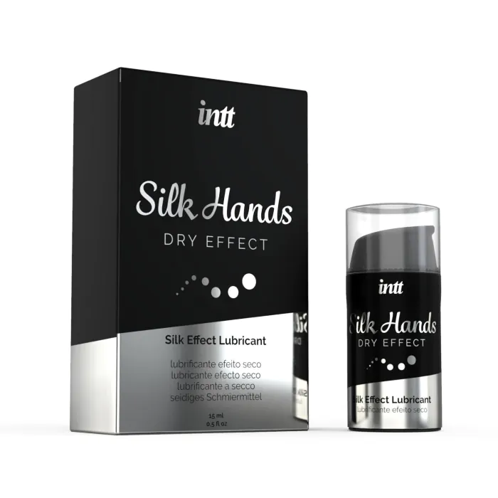 Ульта-густий силіконовий лубрикант Intt Silk Hands 15 мл — фото 2