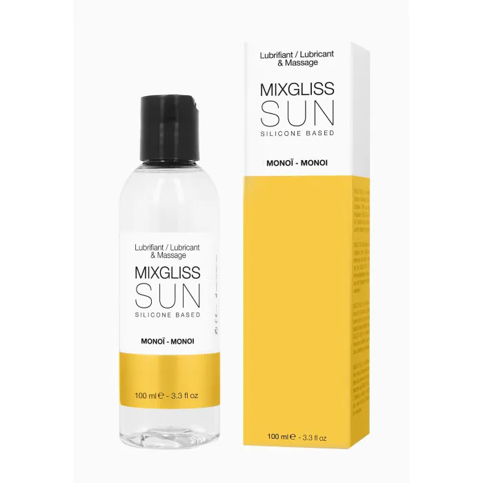 Лубрикант на силіконовій основі MixGliss Sun Monoi 100 мл — фото 2