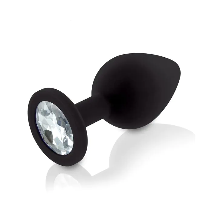Набір чорних пробок Rianne S - Booty Plug Set 3x Black — фото 7