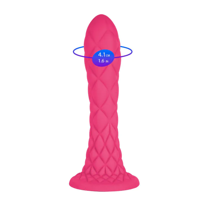 Фалоімітатор SilexD Fantasy Liquid Silicone Dreamy 7" Pink — фото 6
