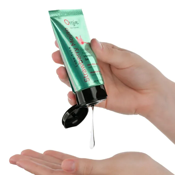 Лубрикант Orgie Lube Tube Strawberry Mojito 50 мл — фото 2