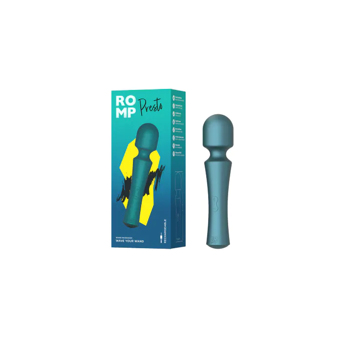 Вібратор ROMP Presto Rechargeable Silicone Mini Wand — фото 12