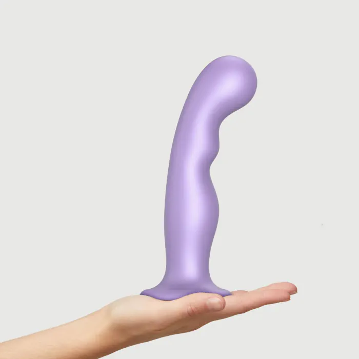 Насадка для страпона Strap-On-Me Dildo Plug P&G Lilas Metallic XXL — фото 2