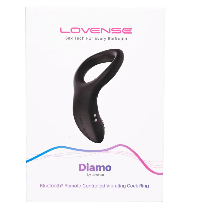 Смарт вібро-кільце Lovense Diamo Cock Ring — фото 11