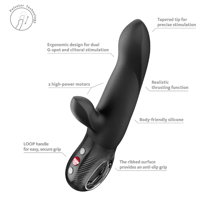 Пульсатор Fun Factory Bi Stronic Arc Black — фото 9