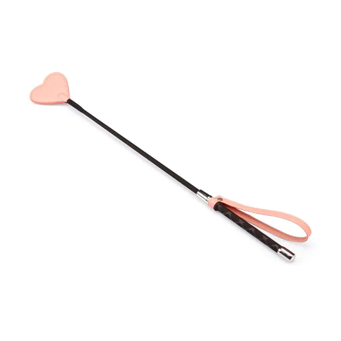 Шльопалка-сердечко Liebe Seele Dark Candy Pink Riding Crop