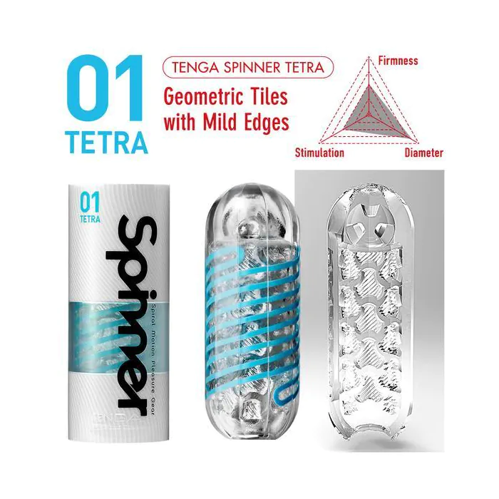 Мастурбатор Tenga Spinner Tetra — фото 4