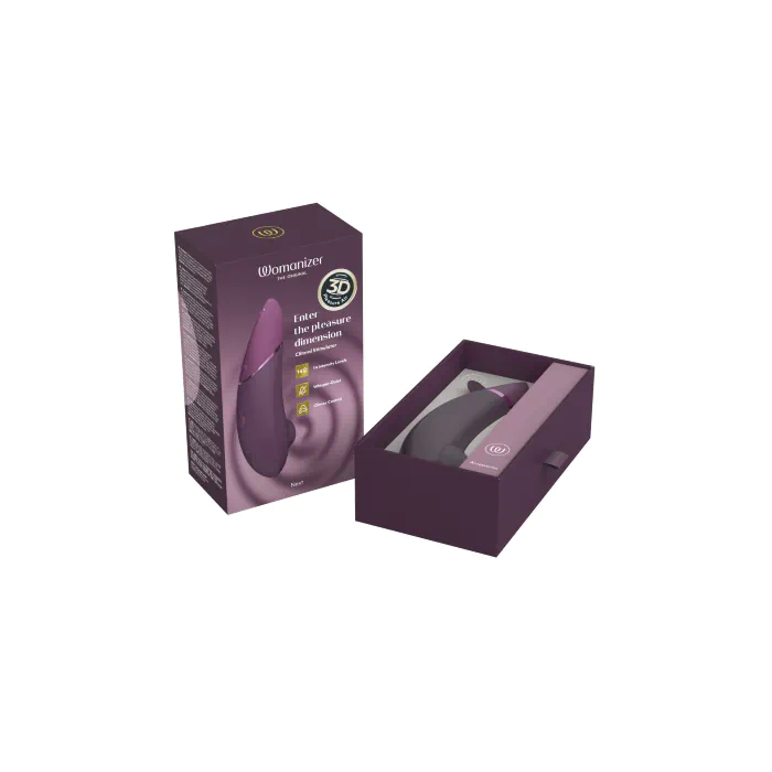 Вакуумний кліторальний стимулятор Womanizer Next Dark Purple — фото 22