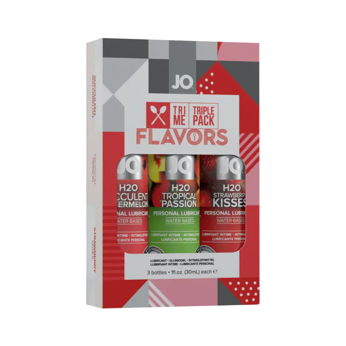 Набір їстівних лубрикантів JO Tri-Me Triple Pack Flavors 3*30 мл