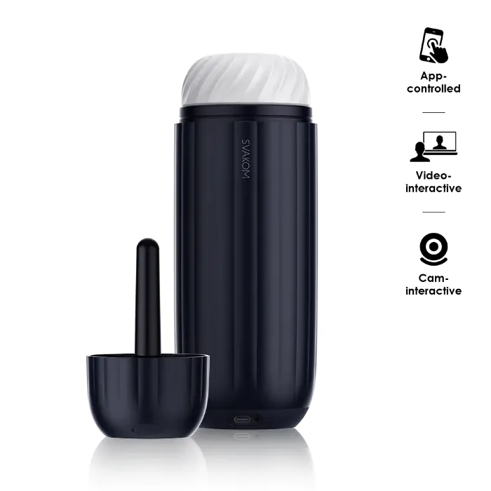 Інтерактивний смарт-мастурбатор Svakom Sam Neo 2 Pro з підігрівом