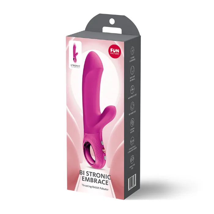 Пульсатор Fun Factory Bi Stronic Embrace Magenta — фото 9