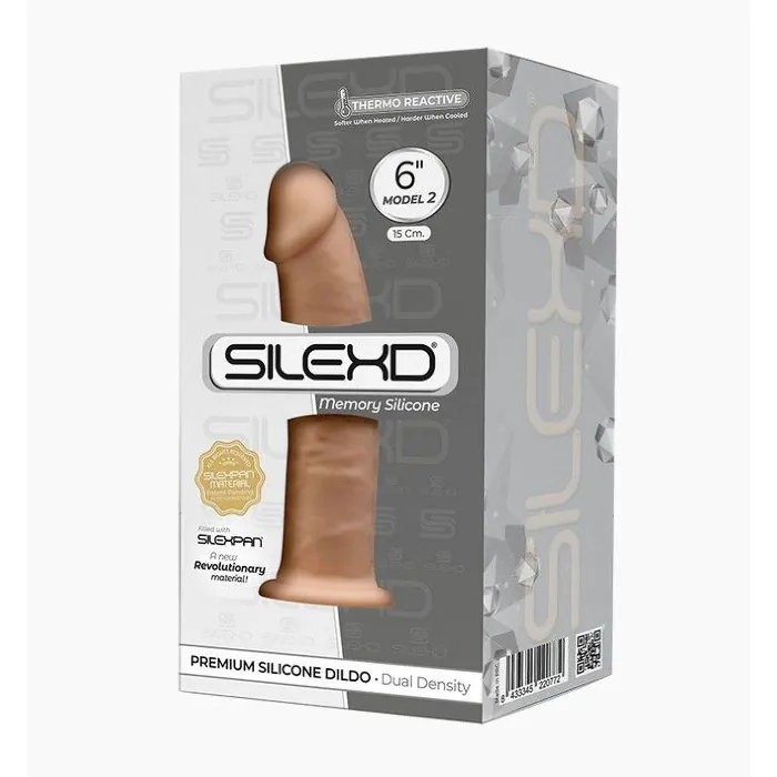 Фалоімітатор SilexD Model 2 Robby 6" Flesh — фото 9