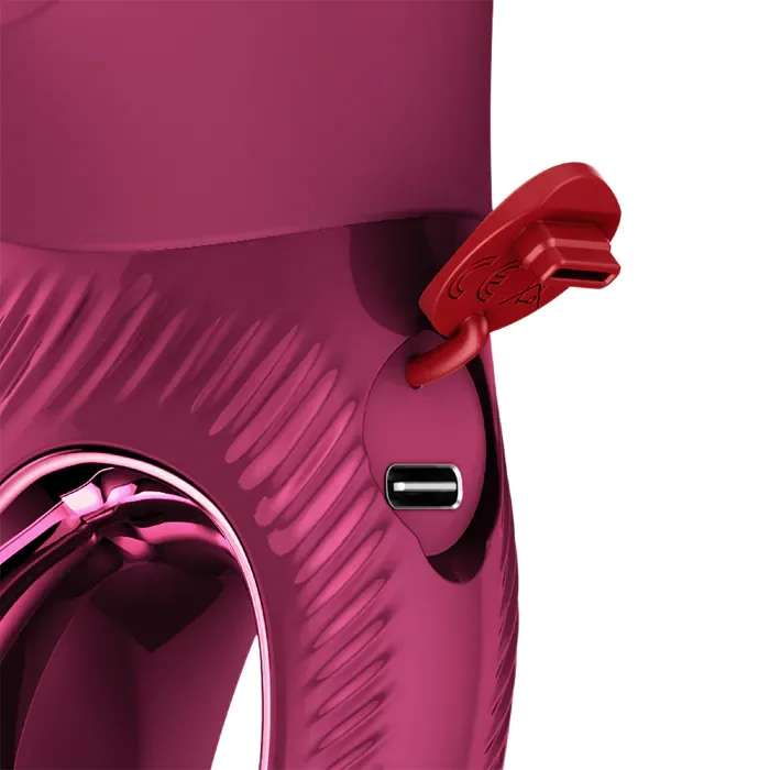 Вібратор Fun Factory Miss Bi Wine Red — фото 8