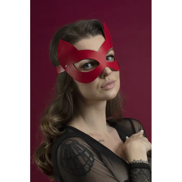 Маска киці Feral Feelings Kitten Mask Red — фото 3