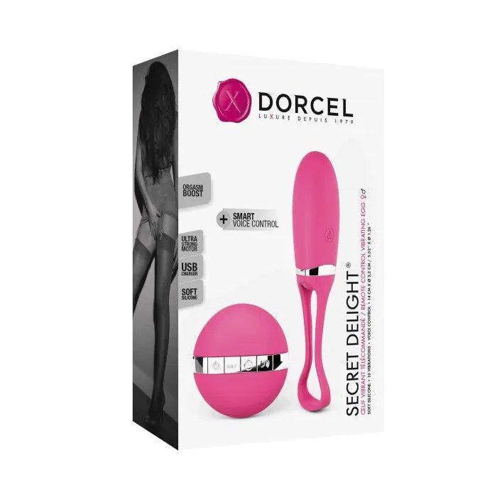 Віброяйце Dorcel Secret Delight Magenta — фото 7