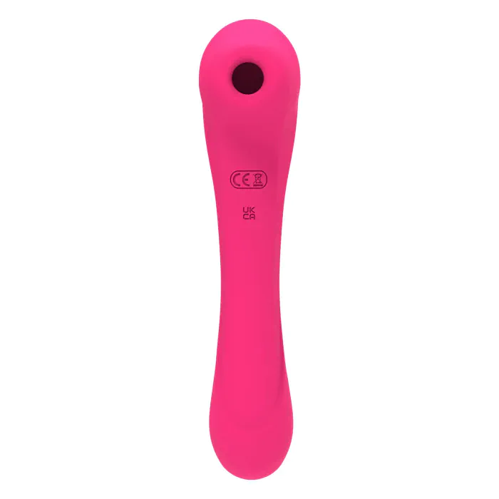 Вібратор стимулятор 2-в-1 Alive Quiver Magenta Pink — фото 2