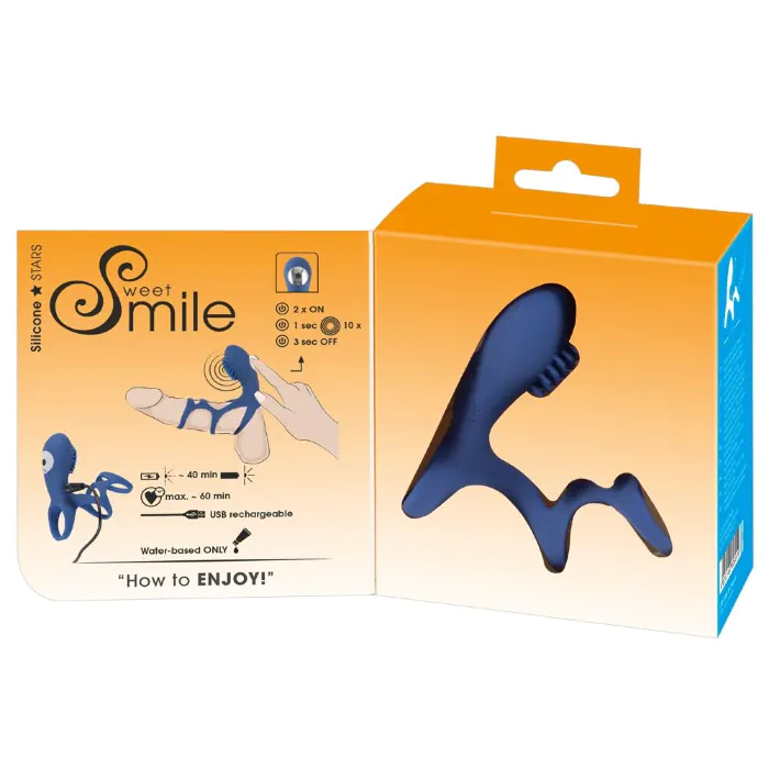 Насадка для пар Sweet Smile Rechargeable Couple Sleeve — фото 10