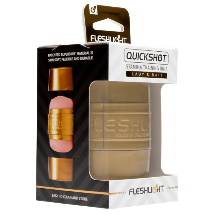 Двосторонній мастурбатор Fleshlight Quickshot STU Stamina Training Unit — фото 8