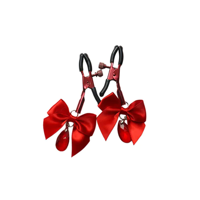 Затискачі для сосків з регулюванням Art of Sex Flirty Bow