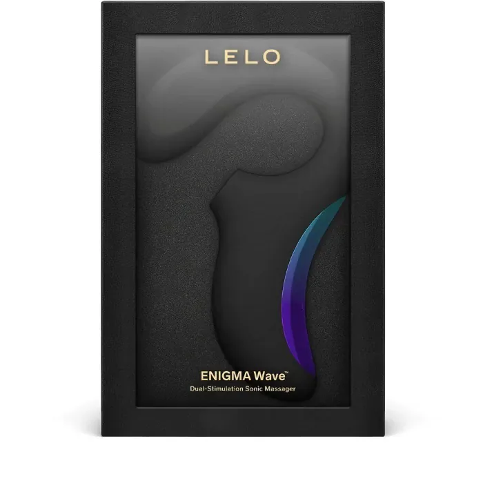 Кліторально-вагінальний звуковий стимулятор LELO Enigma WAVE Black — фото 6