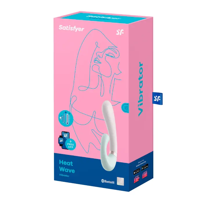 Смарт вібратор Satisfyer Heat Wave mint — фото 8