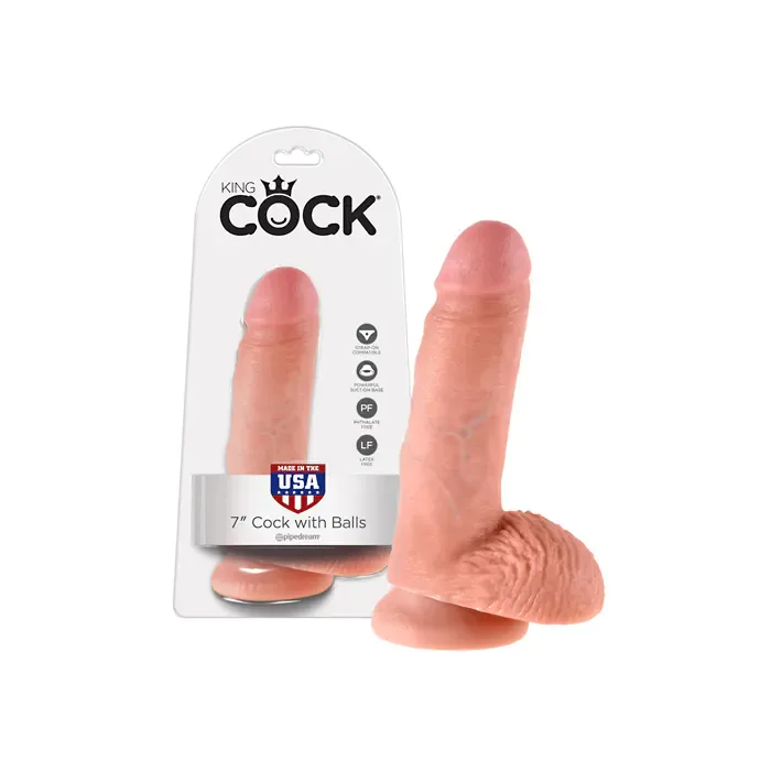 Фалоімітатор King Cock with Balls