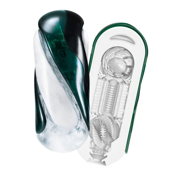 Мастурбатор Tenga Flip 360 Aurora Green — фото 2