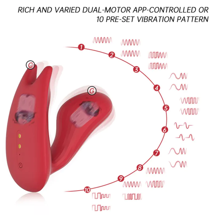 Смарт-вібратор Magic Motion Umi Red — фото 10