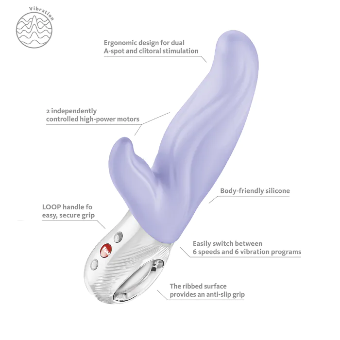Вібратор Fun Factory Lady Bi Purple — фото 7