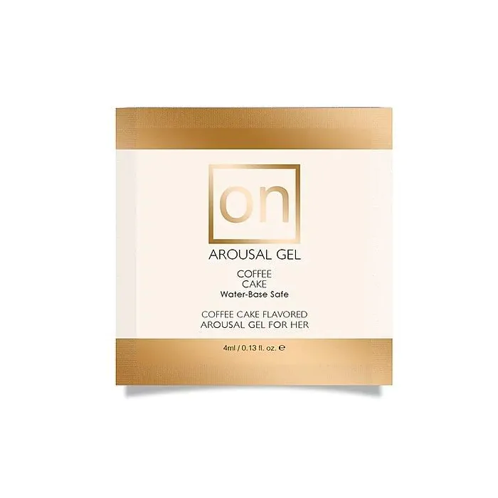 Пробник збуджуючого гелю Sensuva ON for Her Arousal Gel Coffee Cake 4 мл