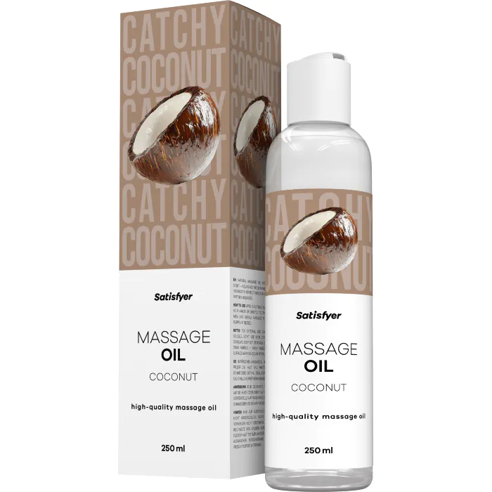 Масажна олія Satisfyer Massage Oil Coconut 250 мл — фото 2