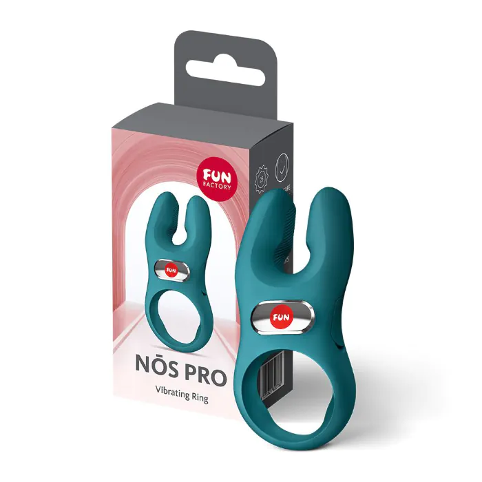 Віброкільце Fun Factory NŌS Pro Bottle Green — фото 7