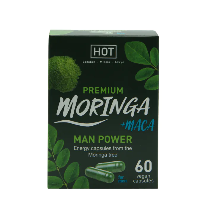 Капсули HOT BIO Moringa Man Power Caps для чоловіків 60 шт — фото 2