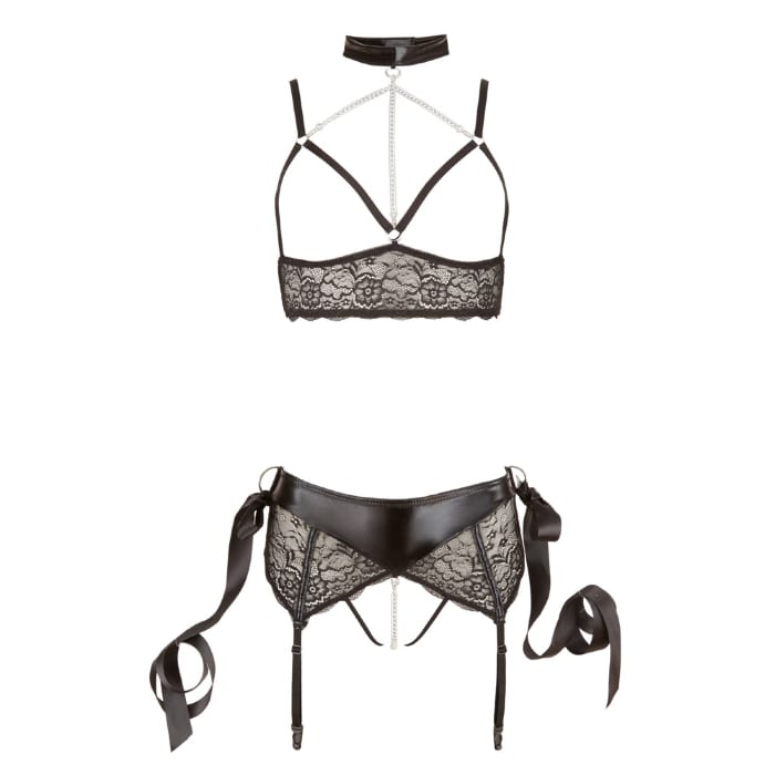 Комплект Cottelli BH-Set Black — фото 18