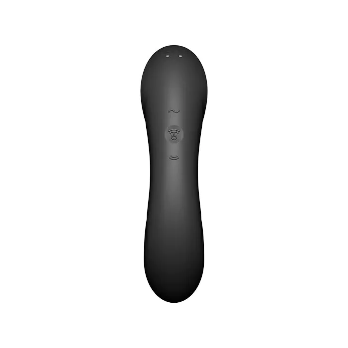 Вакуумний стимулятор з вібрацією Satisfyer Curvy Trinity 4 Black — фото 3