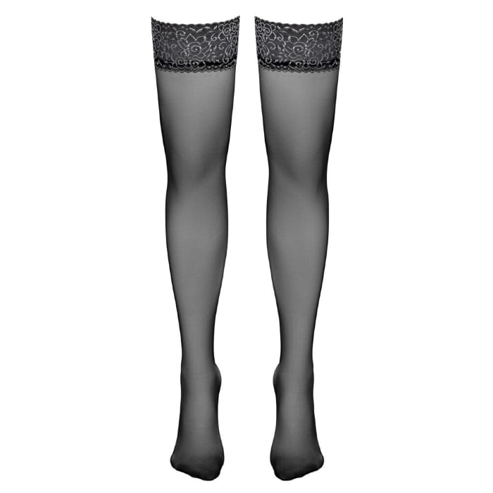 Панчохи Cottelli Legwear Black — фото 8
