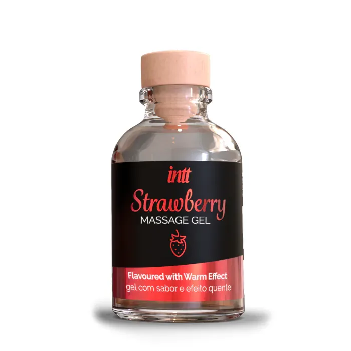 Стимулюючий масажний гель для інтимних зон Intt Strawberry 30 мл
