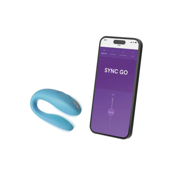 Смарт-вібратор We-Vibe Sync Go Turquoise — фото 7